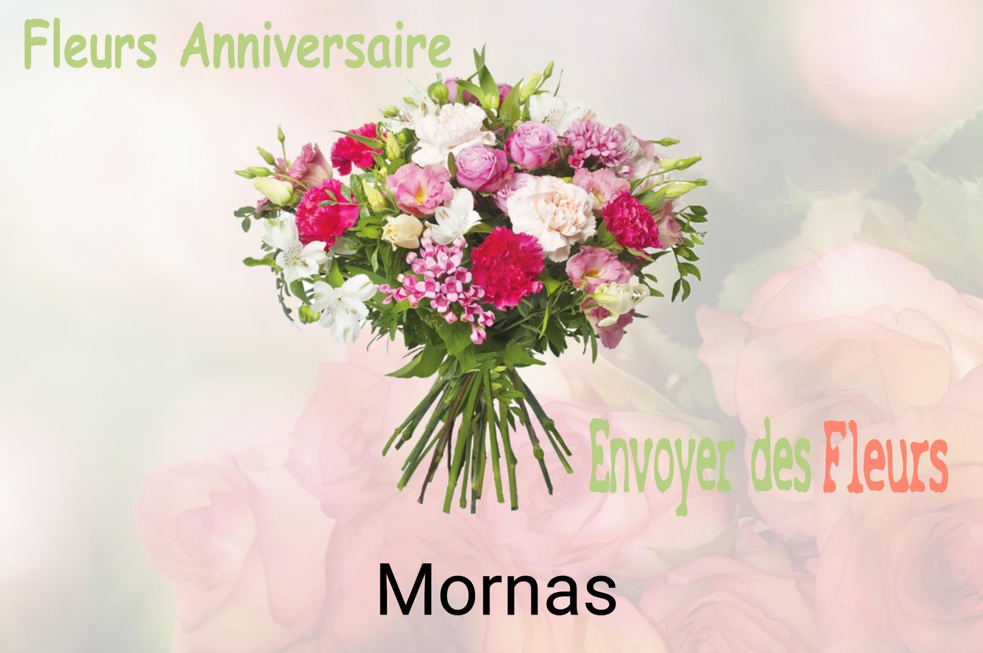Bouquet de fleurs d’anniversaire livré à Mornas